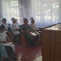 Проведение встречи с медицинскими работниками Кок-Жангак ЦОВП