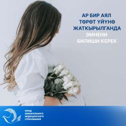Ар бир аял төрөт үйүнө жаткырылганда эмнени билиши керек.