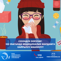 Сезондук оорулар: өз убагында медициналык жардамга кайрылуу маанилүү